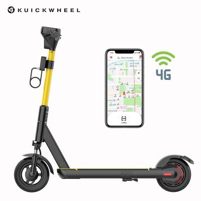 China Unisex Kuickwheel GPS GPS Factory Share/Rental Electric Kick Scooter 4G IoT APP Function Switchable Battery IPX7 Waterproof for sale