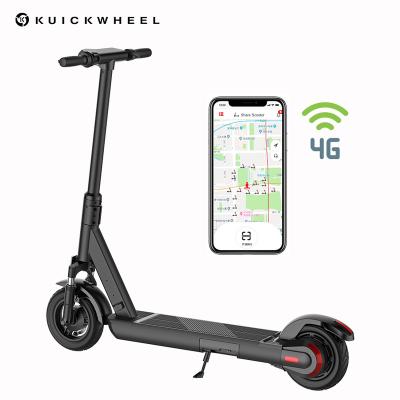 China Hot Selling Unisex Kuickwheel Sharing/Rental Electric Scooter With 4G IOT APP Function for sale