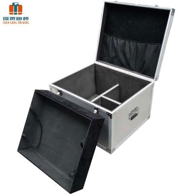 China Manufacturer Direct Customized Strong Color Portable Alloy Aluminum Tool Box With Drawers With Wheels Road Theft Hard Case for sale