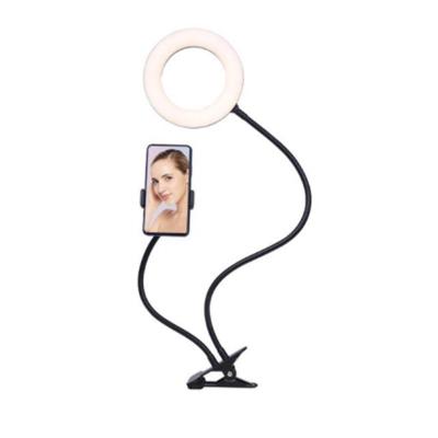 China Beauty Led Round Light Fill Light Supports Multi Camera With Floor Tripod HS003-C for sale