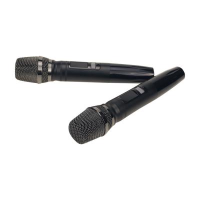 China Handheld Microphone Cordless Karaoke Microphone Wireless Professional Uhf for sale