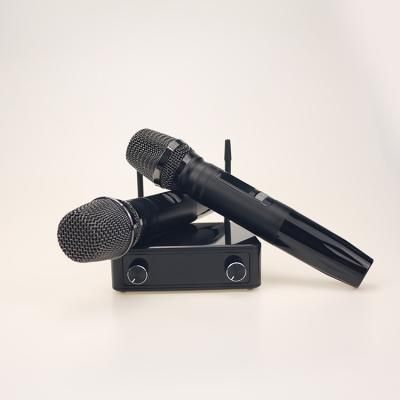 China Handheld Microphone Best Price Digital Audio Dual Channels Handheld Microphone for sale