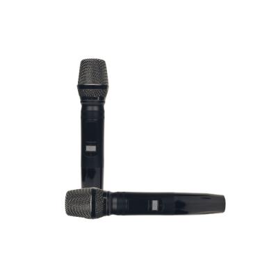 China Handheld Microphone Cheap Price Good Sound Cardioid Directional Digital Stage Wireless Mic Set for sale