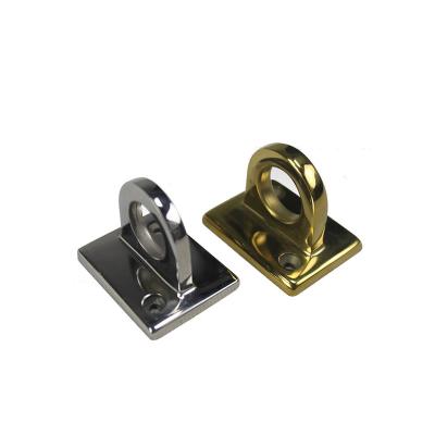 China Stainless Steel Wall Plate For Ropes Traust Racks Clips for sale