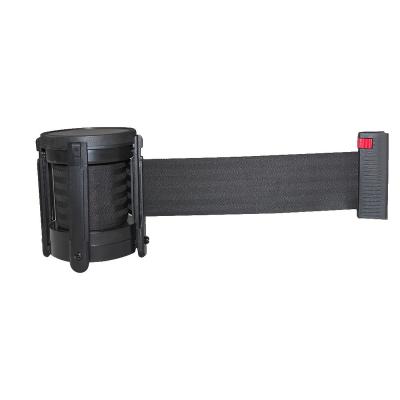 China Slowly Retracting Belt For Security Crowd Control Belt Barriers Retractable Cassette Head Slowly for sale