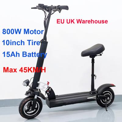 China EU USA warehouse long term unisex electric scooter fast drop boat in EU USA warehouse 10inch UK electric scooter adult 800W wholesale for sale