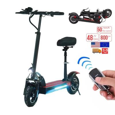 China European Unisex Dropshipping 45km/h 800w off road adult 10 inch electric scooter self-balancing e scooter for adults for sale