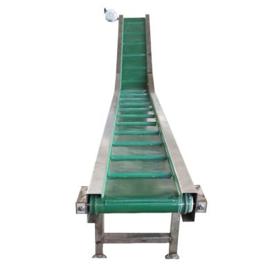 China PVC Heat Resistant Green Customization Factory Belt Conveyor System Design Food Grade Flat Belt Conveyor for sale