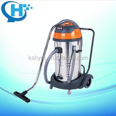 China Hotels Stainless Steel Textile 2 Motor Wet / Dry Vacuum Cleaner for sale