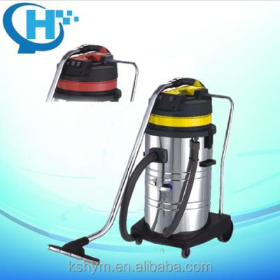 China Critical cleaning / 80L 2000w h2o residue free motor sucking cyclonic industrial vehicle wet and dry vacuum cleaner for sale