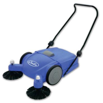 China Critical Cleaning / Residue Free 360 ​​Rotary Brushes Walk Behind Best Commercial Industrial Concrete Floor Manual Hand Sweeper for sale