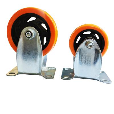 China swivel & Rigid Custom 2.5inch, 3inch, 4inch, 5inch Steel Bracket Swivel Caster Wheels for sale