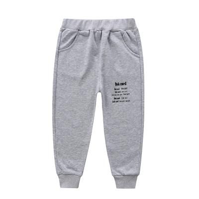 China Children's Sports Autumn and Winter Children's Trousers Cotton Boy Casual Korean Pants Breathable Pants for sale