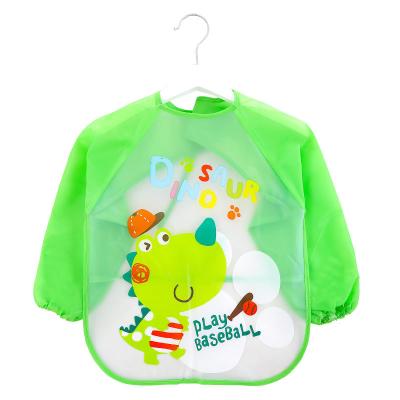 China Washable Baby Apron Dress Up Waterproof Dresses for Kids Art Paintings for sale