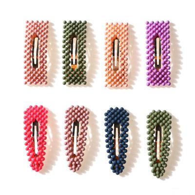 China Hot Selling Lettered Pearl Rhinestoned Hair Clips Kids Accessories For Girls Women Wholesale for sale