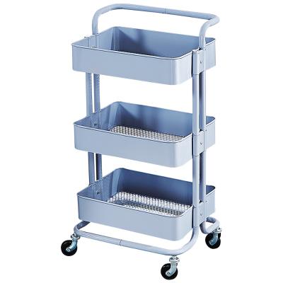 China Home Organizer Trolley Baby Accessories Storage Shelves Low Price Waterproof/Sturdy/Mobile for sale