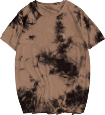 China 2022 Custom QUICK DRY Men's T-Shirts Tie Dye Logo Print Street Wear Clothing Latest Fashion Cheap Design Manufacture for sale