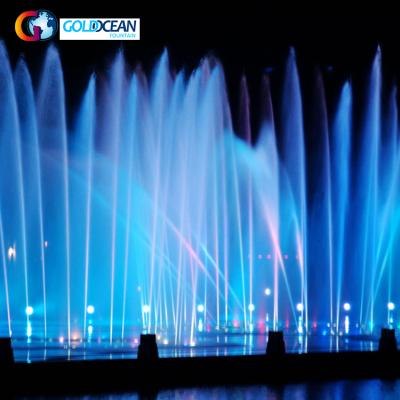 China Customized Large Dancing Fountain Floating Outdoor Water Fountains On The Lake for sale