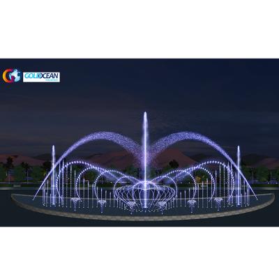 China Customized Outdoor Commercial Plaza Swimming Pool Crowd-Attraction Fountain for sale