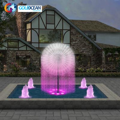 China FREE DESIGN Customized All Kinds Of 3*3M Pool Static Water Fountain for sale