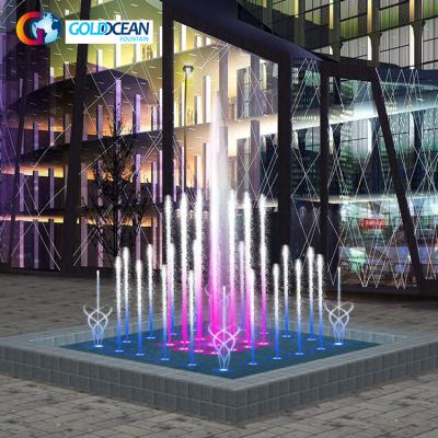 China Hot Popular Customized FREE DESIGN 2*2M Portable Musical Dancing Floating Fountain for sale