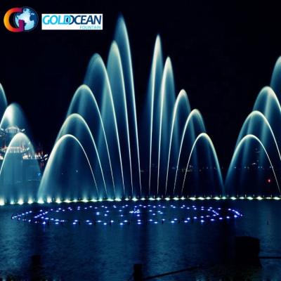 China FREE DESIGN Customized Outdoor Peacock Shape Multicolor Cocktail Water Fountain for sale