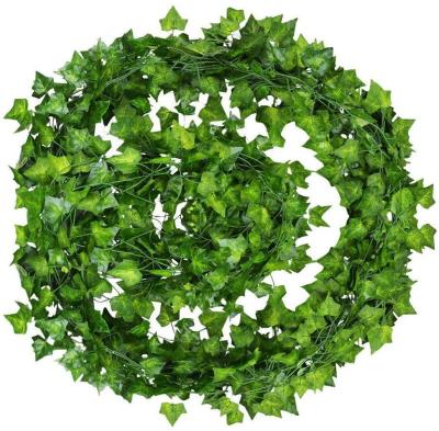 China For wedding wall decor.bedrooms 84Ft Artificial Ivy Garland Wedding Bedroom Decor Vine Home Kitchen Garden Office 12 Sprigs Hanging Garland Leaf Plants for sale