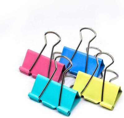 China 12pcs Metal 51mm/2 Inch Binder Clips Paper Clamps for Office and Home School Supplies for sale