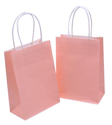 China Custom Size Paper Paper Bag For Restaurant With Free Logo Printing for sale