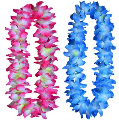 China Garland Leis Hawaiian Luau Party Hawaiian Plastic Leis Supply-Hawaiian for sale