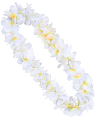 China Mega Plastic Hawaiian Multi Colorful Tropical Summer Floral Luau Leis Necklace Theme Simulated Silk Lei, Party And Wedding Favors for sale