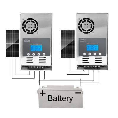 China Charger Controller 40 60a Mppt Charge Controller 12v 24v 36v 48v Dc Input 180v Lcd Display Solar Panel Regulator For Sealed Gel Agm Lithium Battery for sale