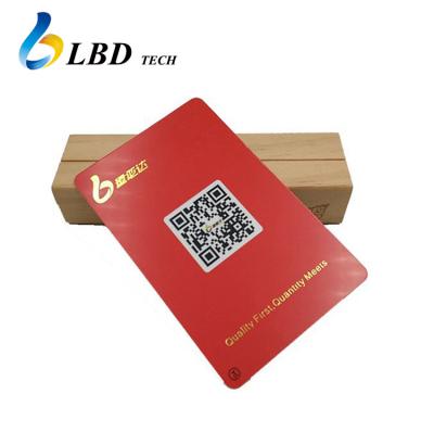 China Access Control Customize Printing RFID PVC Smart Card With QR Code for sale