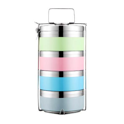 China CLASSIC 800ml food bowl stainless steel bento soup container thermos bento 3 compartment food for sale