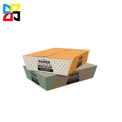 China China Wholesale Biodegradable Food Paper Packaging Mock Up Box Custom Logo Bakery Biodegradable Paper Box for sale