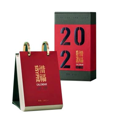 China Wholesale Custom High Quality Paper Recyclable 365 Day Desk Calendar Planner Printing for sale