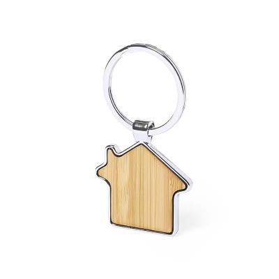 China Metal Gift Custom Metal House Shaped Key Chain Keychain for sale