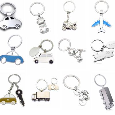 China Metal High Quality Metal Custom Car airplane train motorbike Brand Logo 3D Gift Enamel Keychain Keyring Zinc Alloy Car Shape Keychain for sale