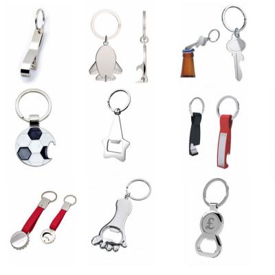 China Metal Promotional personalized brass 3d metal nail clipper keychain bottle opener blank sublimation bottle opener keychain custom logo for sale