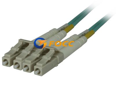 China Optiknetz-Kabel LC der Faser-10GB 50 125UM zu LC 2 Meter-Länge zu verkaufen