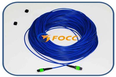 Cina tipo monomodale 12 delle fibre MTP MTP di 3.0mm del cavo a fibra ottica corazzato della toppa in vendita