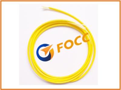 China Outdoor 3.0mm LSZH Single Mode Fiber Optic Cable With Yellow Outer Sheath for sale