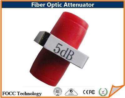 Cina lunghezza d'onda doppia ottica di fibra ottica dell'attenuatore fisso del PC di 5dB FC in vendita