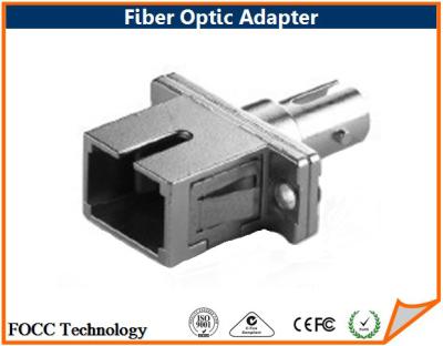 China Quadratische Faser-hybride Optikadapter, Sc zu St.-Adapter mit rechteckigem Flansch zu verkaufen