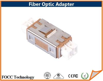 China MU-Duplex-Multimodefaser-Optiknetz-Adapter unter Verwendung der Zirkoniumdioxid-Ärmel zu verkaufen