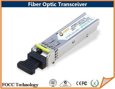 Cina Singolo ricetrasmettitore a fibra ottica di SFP della fibra in vendita