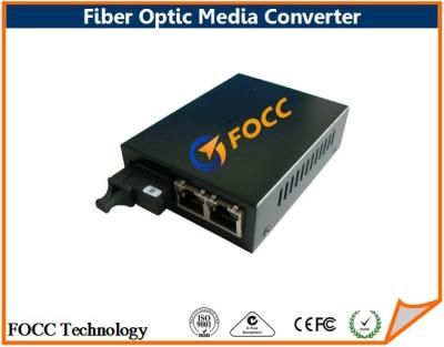 Cina IL WDM BIDI di 10/100M sceglie il connettore veloce 20km dello Sc del convertitore di media di Ethernet della fibra in vendita