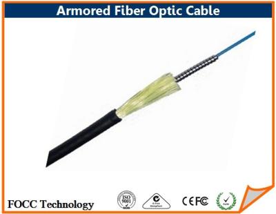 Cina Tipo rotondo del centro corazzato flessibile impermeabile del cavo a fibre ottiche 2, Stretto-attenuato in vendita