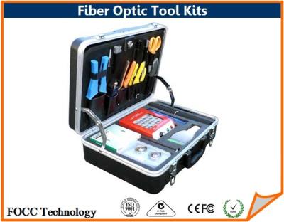 中国 FTTH のプロジェクトのための機能携帯用繊維光学の融合の接続の工具セット 販売のため