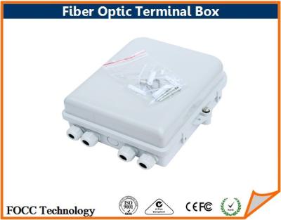 China 4 Port FTTH Outdoor Fiber Optic Termination Box With SC / LC / FC / ST Connector for sale